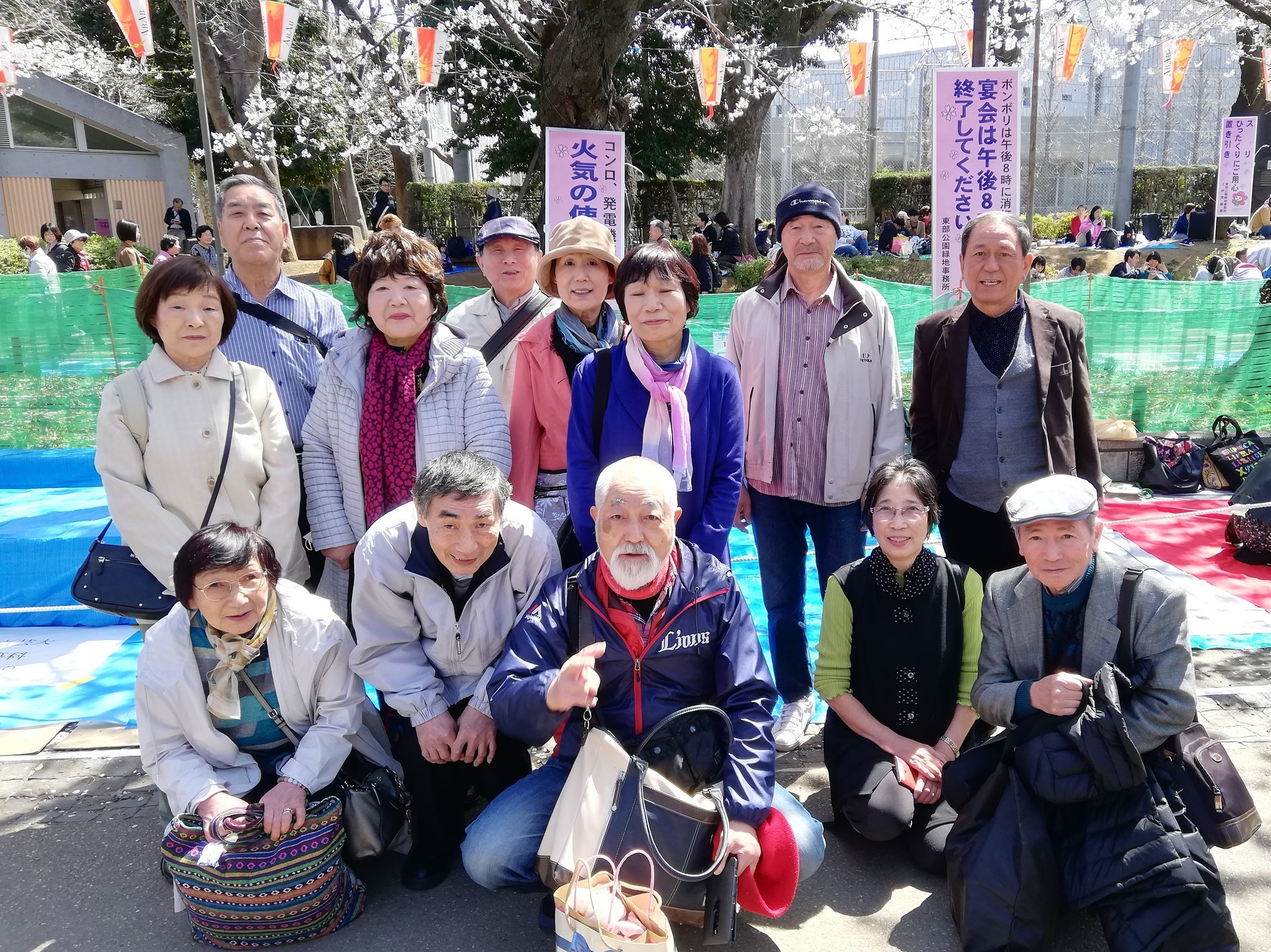 上野の花を中学同級生たちと愛でる また楽しからずや 呆け天残日録